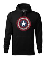 Pánská mikina s potiskem Kapitán Amerika - mikina pro fanoušky Marvel