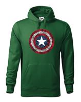 Pánská mikina s potiskem Kapitán Amerika - mikina pro fanoušky Marvel