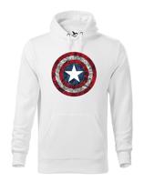 Pánská mikina s potiskem Kapitán Amerika - mikina pro fanoušky Marvel