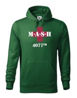 Pánska mikina s potiskem legendárního seriálu MASH 4077