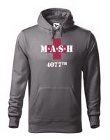 Pánska mikina s potiskem legendárního seriálu MASH 4077