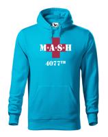 Pánska mikina s potiskem legendárního seriálu MASH 4077