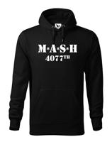 Pánska mikina s potiskem legendárního seriálu MASH 4077