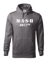 Pánska mikina s potiskem legendárního seriálu MASH 4077