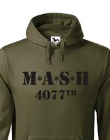 Pánska mikina s potiskem legendárního seriálu MASH 4077