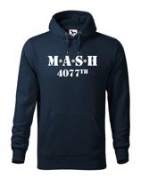 Pánska mikina s potiskem legendárního seriálu MASH 4077