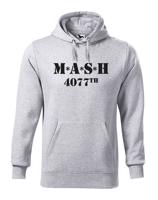 Pánska mikina s potiskem legendárního seriálu MASH 4077