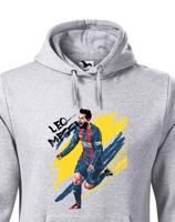 Pánská mikina s potiskem Lionel Messi - mikina pro milovníky fotbalu