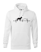 Pánská mikina s potiskem Německého ovčáka - skvělý darek pro milovníky psů