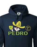 Pánská mikina s potiskem Pedro - retro mikina