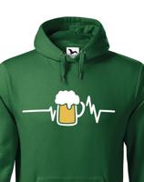 Pánská mikina s potiskem pivo pro každou příležitost
