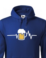 Pánská mikina s potiskem pivo pro každou příležitost