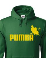 Pánská mikina s potiskem Pumba - originální dárek k narozeninám