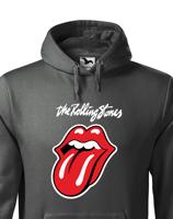 Pánská mikina s potiskem rockové kapely The Rolling Stones - parádní mikina s kvalitním potiskem