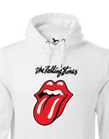 Pánská mikina s potiskem rockové kapely The Rolling Stones - parádní mikina s kvalitním potiskem