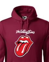 Pánská mikina s potiskem rockové kapely The Rolling Stones - parádní mikina s kvalitním potiskem