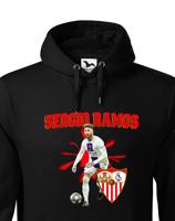 Pánská mikina s potiskem Sergio Ramos -  pánské tričko pro milovníky fotbalu