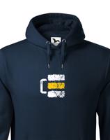 Pánská mikina s potiskem turistické pivní značky - ideální turistická mikina pro pivaře