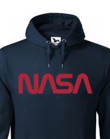 Pánská mikina s potiskem vesmírné agentury NASA