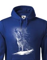 Pánská mikina s potiskem vlka - dárek pro milovníky vlka