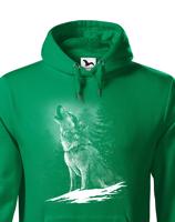 Pánská mikina s potiskem vlka - dárek pro milovníky vlka