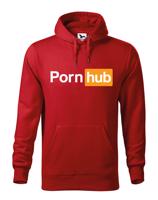 Pánská mikina s vtipným potiskem Pornhub - vtipný dárek na narozeniny