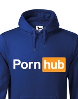 Pánská mikina s vtipným potiskem Pornhub - vtipný dárek na narozeniny