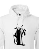 Pánská mikina Star Wars Mistr Yoda - k Vánocům nebo narozeninám