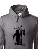 Pánská mikina Star Wars Mistr Yoda - k Vánocům nebo narozeninám