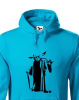 Pánská mikina Star Wars Mistr Yoda - k Vánocům nebo narozeninám