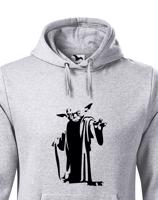 Pánská mikina Star Wars Mistr Yoda - k Vánocům nebo narozeninám