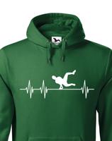 Pánská mikina - Tep Parkuru- ideální dárek