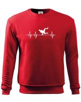 Pánská mikina - Tep Parkuru- ideální dárek