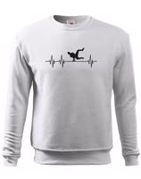 Pánská mikina - Tep Parkuru- ideální dárek