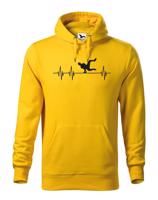 Pánská mikina - Tep Parkuru- ideální dárek