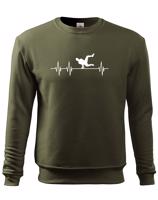 Pánská mikina - Tep Parkuru- ideální dárek