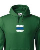 Pánská mikina Turistická značka – modrá | Styl pro milovníky hor a přírody