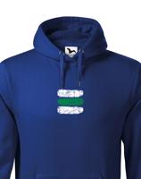 Pánská mikina Turistická značka – zelená | Styl pro milovníky hor a přírody