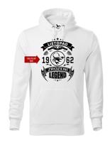 Pánská narozeninová mikina s vtipným potiskem zrození legendy