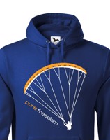 Pánská paragliding mikina s motivem Pure Freedom - ideální dárek