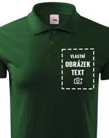 Pánská polokošile / triko s límečkem s vlastním potiskem - doručení už do 24 h