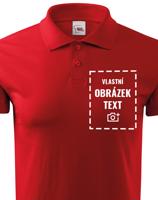 Pánská polokošile / triko s límečkem s vlastním potiskem - doručení už do 24 h