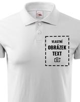 Pánská polokošile / triko s límečkem s vlastním potiskem - doručení už do 24 h
