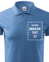 Pánská polokošile / triko s límečkem s vlastním potiskem - doručení už do 24 h