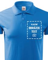 Pánská polokošile / triko s límečkem s vlastním potiskem - doručení už do 24 h