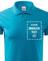 Pánská polokošile / triko s límečkem s vlastním potiskem - doručení už do 24 h