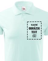 Pánská polokošile / triko s límečkem s vlastním potiskem - doručení už do 24 h