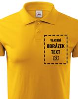 Pánská polokošile / triko s límečkem s vlastním potiskem - doručení už do 24 h
