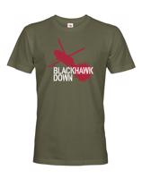 Pánské army tričko Black Hawk Down - Černý jestřáb sestřelen
