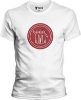 Pánske biele tričko UK Družba